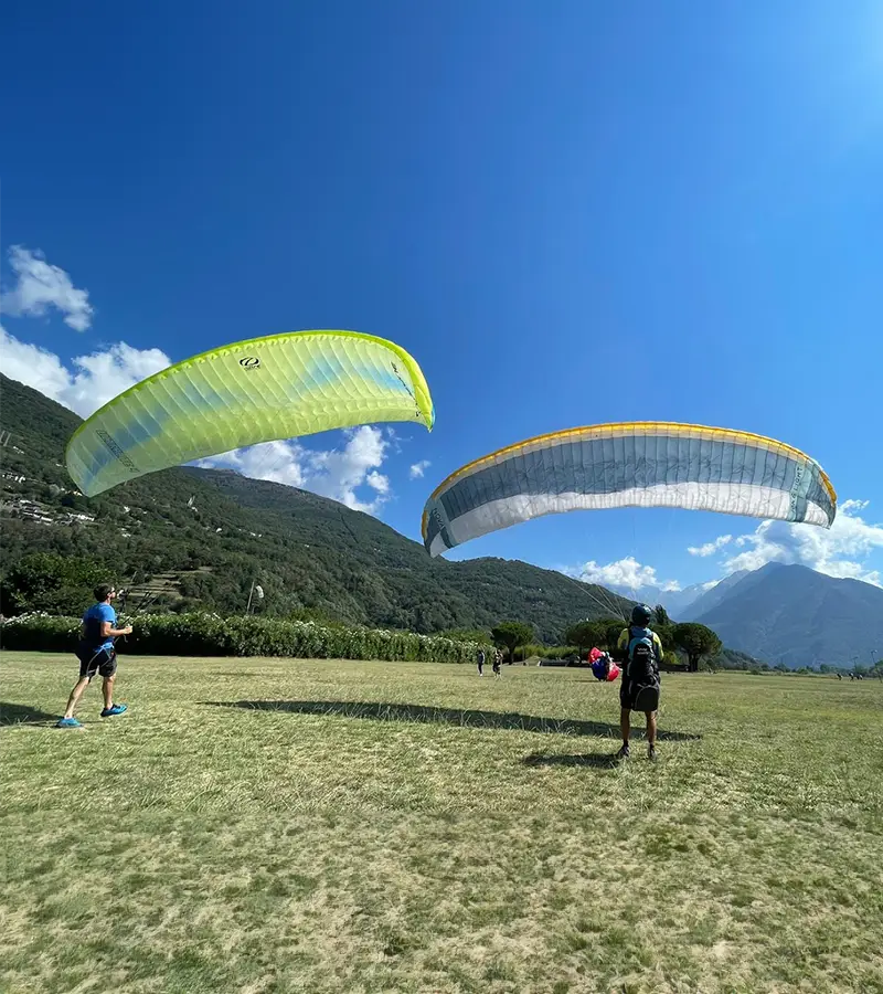 Gleitschirmfliegen