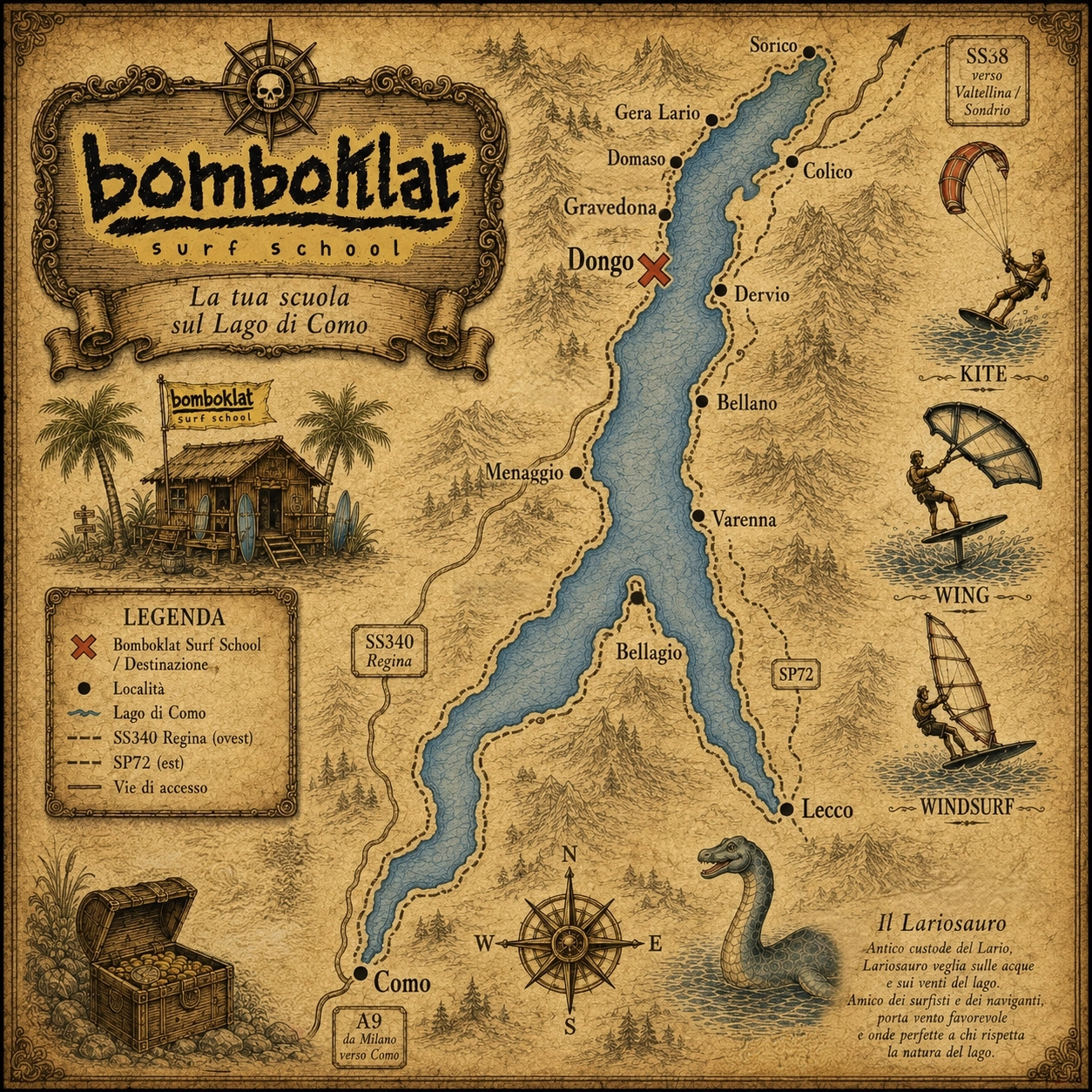 Bomboklat a Dongo